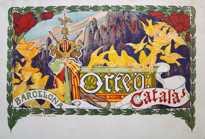 [Cartell institucional de l’Orfeó Català]