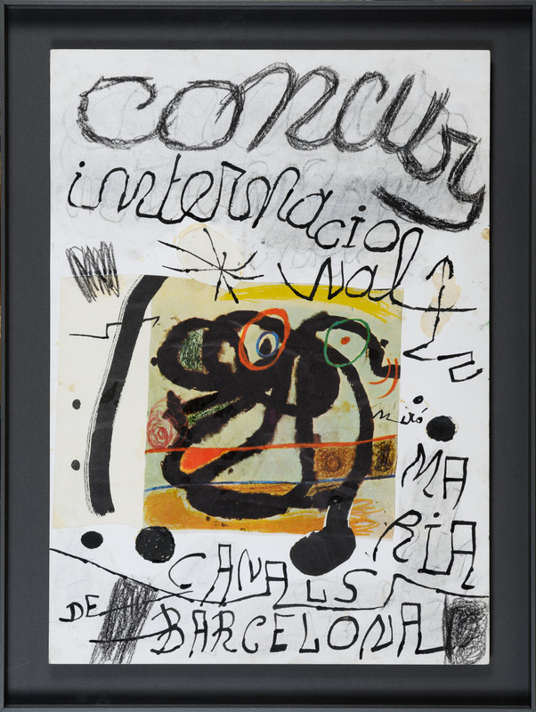 Cartell del 25è Concurs Internacional de Maria Canals